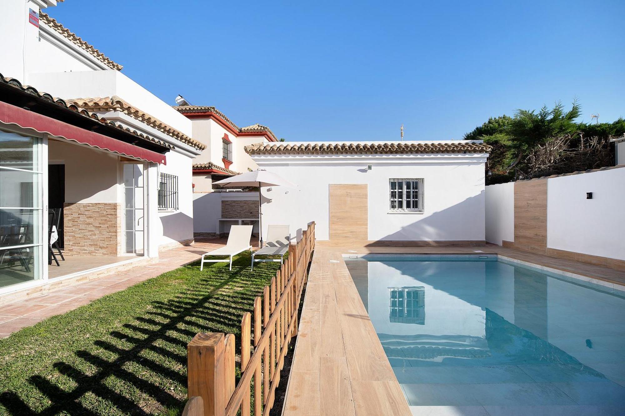 Villa Cirpe Mar Chiclana de la Frontera Exterior foto