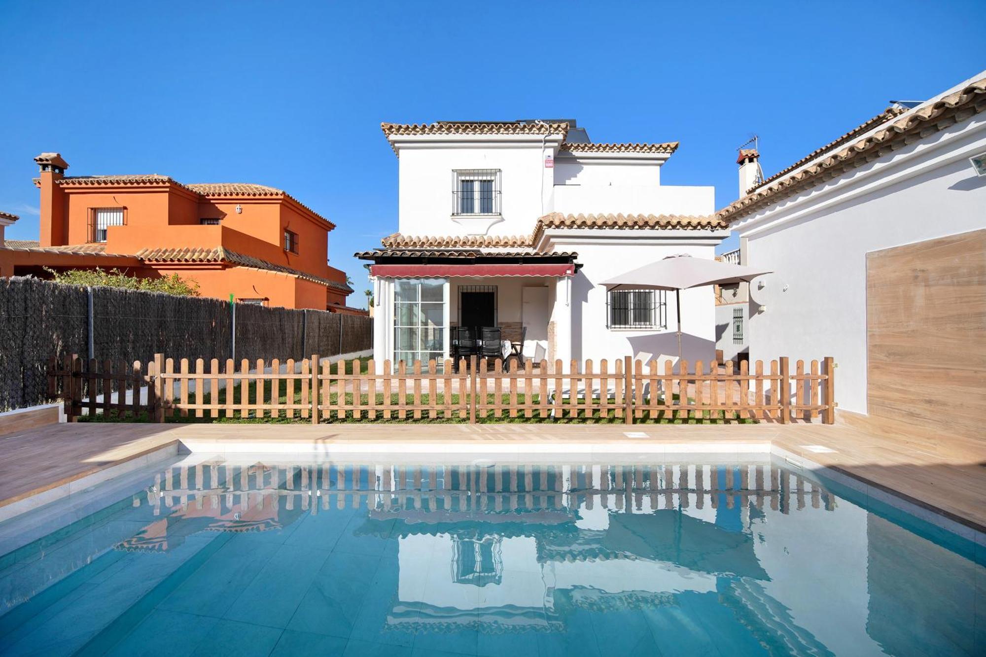 Villa Cirpe Mar Chiclana de la Frontera Exterior foto